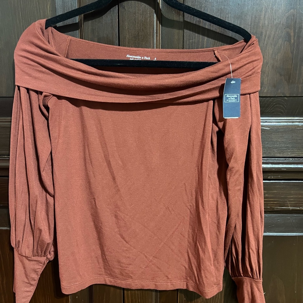 Abercrombie off the shoulder